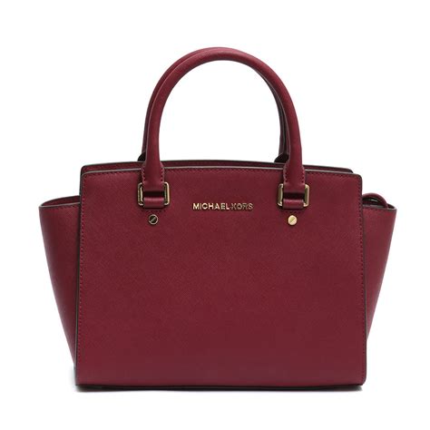 michael kors bordeaux tasche